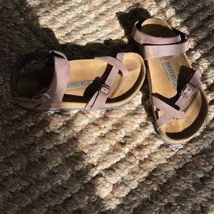 Birkenstock “Yara Oiled Leather Multi-Strap” Sandal